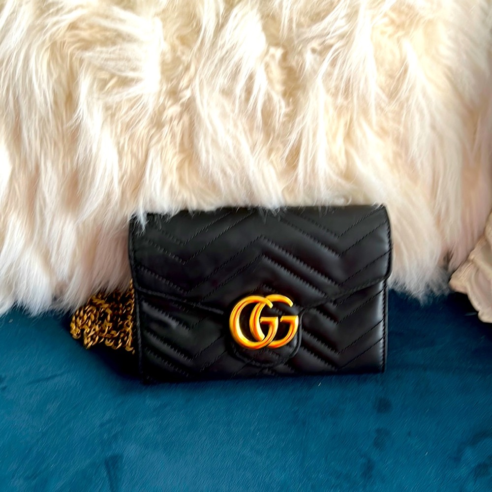 GG Marmont Matelasse mini bag